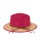 kapelusz-leukada-3 jasny beżowy , czerwony