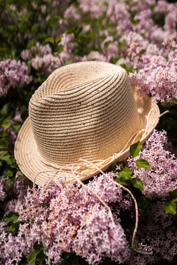 Summer hat - light beige