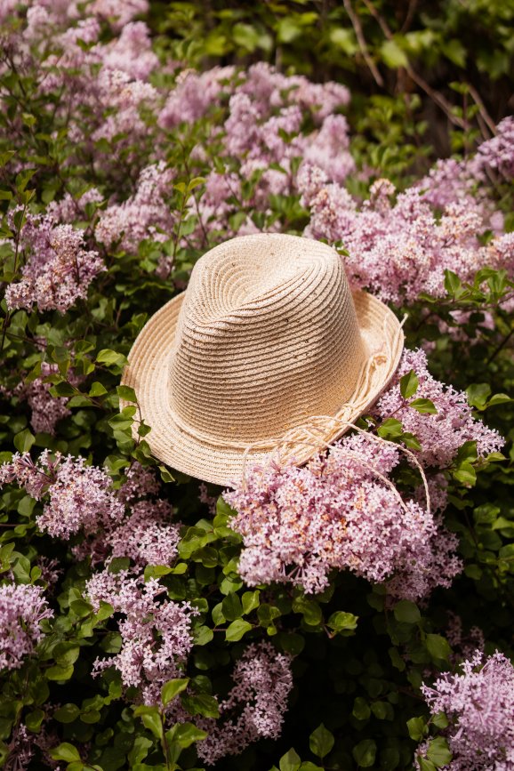 Summer hat - light beige