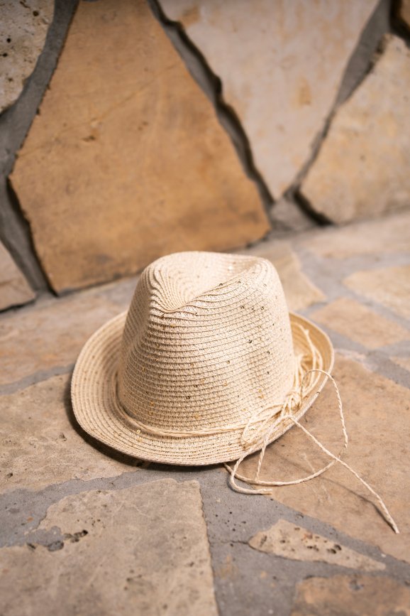 Summer hat - light beige